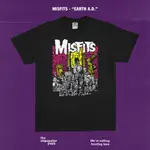 MISFITS EARTH AD 商品樂隊 T 恤