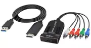 Plug-Play USB 2.0 1080P HD Component YPbPr Video DVR Adapter For PC Mac Linux