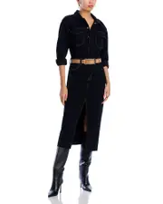 Pistola Amira Denim Midi Dress