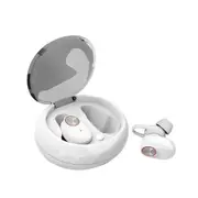 TWS Wireless Sports Bluetooth 5.0 In-ear Stereo Dual Earplug Bluetooth Headset white