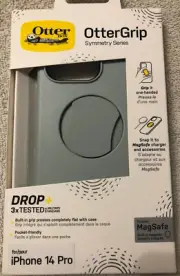 New OtterBox OtterGrip Symmetry Case w/ MagSafe for iPhone 14 Pro - Chill Out