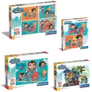 Clementoni Dc Super Heroes Color Puzzle From 3/4/5J. Children's Jigsaw
