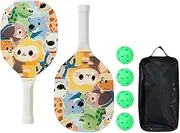 Mxshc Outdoor Ball Game Paddle - Beach Sports Rackets,Portable Comfortable Grip Equipment Accessories for Women Men Adults Youth Kids