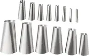 SEWOART 14Pcs Caulking Nozzle Finishing Tool Durable Reusable Sealant Applicator Kit for Home and Bathroom Use