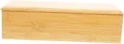 Vaguelly Chopstick Holder Storage Box Organizer for Utensils Portable Wear Resistant Box with Lid for Home Outdoor Use