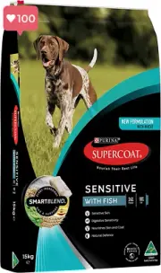 SMARTBLEND Adult Dry Dog Food – Fish Flavor, 15kg Bag