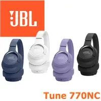 在飛比找ETMall東森購物網優惠-JBL Tune770NC 主動降噪真無線藍牙耳罩式耳機 支