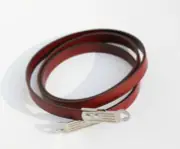 New Leather Shoulder Strap F/ Rolleicord 75/3.5 MX-EVS Rolleicord VB Camera Red