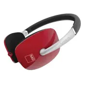 NAD VISO HP30 On-Ear Headphones - Gloss Red - 3-button in-line remote with MIC