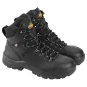 Thorogood Men's 6-Inch Work Boots Steel Toe Black 8 1/2 Waterproof ASTM EH