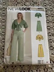 New Look N6677 Misses Top-Pants Size (4-16) Sewing Pattern Uncut New