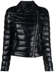 [Herno] Herno-Piumino Stile Biker In Nylon Ultraleggero-Donna 40 IT