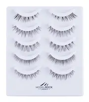 MODELROCK Lashes NANO - LITE NAKED NATURALS PETITE WISPIES" Collection - 5 Pair Set"