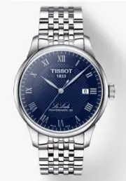 New Tissot Le Locle Powermatic 80 Blue Dial Men's Watch