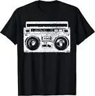 90_s Hip Hop Radio Ghetto Blaster Vintage Gift Unisex T-Shirt
