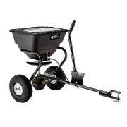 PLANTCRAFT Tow Behind Broadcast Spreader 30kg 26L Seed Fertiliser Tow Rotary
