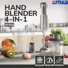 4 in1 Hand Blender Electric 1000W Immersion Silent Stick Mixer Food Whisk 304 AU