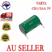 VARTA Battery Li-ion 3V CR1/2AA CR14250 1/2Pin tabs for CNC PLC backup