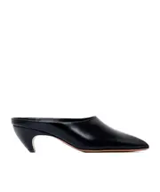 square toe muller shoes 36,38,39 Black