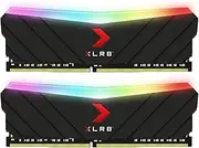 PNY XLR8 Gaming 32GB (2x16GB) DDR4 DRAM 3200MHz (PC4-25600) CL16 1.35V RGB Dual Channel Desktop (DIMM) Memory – MD32GK2D4320016XRGB