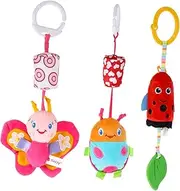 UPKOCH Baby Products Plush Hanging Toys for Pram Stroller and Crib Decor Random Color