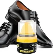 [Greenhood] Leather Repair Cream Liquid Shoe Polish Natural Shine Protects From Scuffs And Scratches Inbuilt Sponge Applicator For Boot Purse Furniture Purses Wax Shoes Brightening Nursing Cleaner,