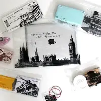 在飛比找Yahoo!奇摩拍賣優惠-特賣【英國旅行家 護照 保養品 衣物 電池 分類 旅行收納袋