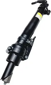 1pc Folding Bicycle Adjustable Quick-Release Handlebar Stem 25.4mm With Thread Aluminum Alloy Cycling Stem Replacement Parts