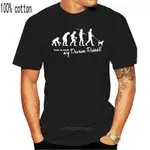 TEVO T恤 HUNDE EVOLUTION PARSON RUSSELL TERRIER BORN TO WALK