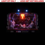 Light My Bricks - LIGHT KIT for LEGO Death Star Trash Compactor Diorama 75339