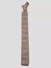 Kiton Multicolor Acrylic Alpaca Wool Tie TIE573 Man