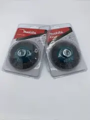 Makita 1 Piece - 4" Light Crimped Wire Wheel Brush For Grinders On Metal 2 Pack