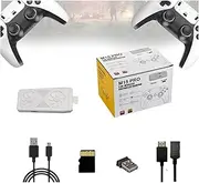 Expressify M15 Pro Game Stick, 4K Retro Games Console,More Than 50000 Games, Retro Video Game Stick, Dual System, 2.4G HDMI Output, Two Players Box, Plug Play Emulator