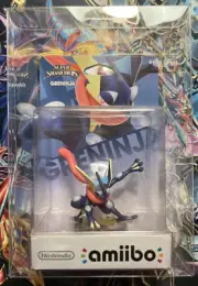 Nintendo Amiibo Pokémon Greninja (Super Smash Bros.) Sealed With Plastic Case!