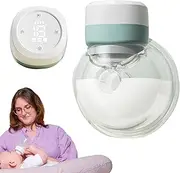 Breast Milk Pump - Handheld Breast Breastfeeding, Silicone Breast | Battery Operated Breast Milk Extractor, Baby Feeding Tool, Long Battery Life, Breast Milk Saver, Nursing Mom, Wearing Comfortably