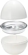 KOCKSHION Round Microwave Cooker Capacity Steamer with Automatic Temperature Control Moisture Retention