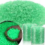 Sasylvia 6000 Pcs Glow in The Dark Rocks Glow in The Dark Pebbles Glowing Rocks for Garden Outdoor Glowing Fish Tank Pebbles Luminous Stone for Outdoor Yard Patio Aquarium Landscaping(Green)
