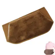 Hot Water Bag Warm Plush Hand Waist Warmer Cover Belt for Neck Hand -Coffee