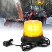 Car Truck LED Round Rotating Beacon Strobe Lights Emergency Warning Hazard Lamps