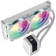 Heatsink CPU Processor Gaming Cooler RGB LED Par Can Coloured LGA 1366 1155 1150