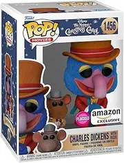 The Muppet's Christmas Carol - Gonzo with Rizzo US Exclusive Flocked Pop! Vinyl