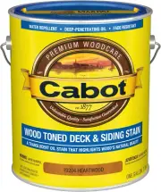 Wood Toned Stain + Sealer, Low VOC Exterior Natural Wood Stain, Heartwood, Gallo
