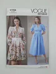 Vogue Sewing Pattern 1934 V1934 Misses Dress in 2 styles Pattern Size 18-26 NEW