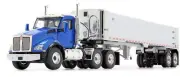 FIRST GEAR 50-3451 KENWORTH T880 w/ Chrome EAST GENESIS END DUMP 1:50 "NEW"