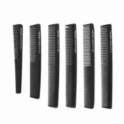 Black Hairdressing Comb Ultra-thin Flat Hair Comb For Men Hair Cut Comb Barber S