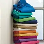 1000TC LUXOR Single/Double/Queen/King Size Egyptian Cotton Flat Fitted Sheet Set