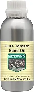 Devprayag Pure Tomato Seed Oil (Solanum lycopersicum) Natural Therapeutic Grade 630ml (21 oz)