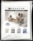 BEDECOR Queen Size WATERPROOF MATTRESS PROTECTOR White Cotton Terry NEW