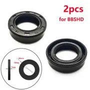 Oil Seal For Bafang 16mm Inner 26mm Outer 2pcs Assembling Black Components