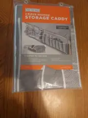 2 Piece Bedside Storage Caddy